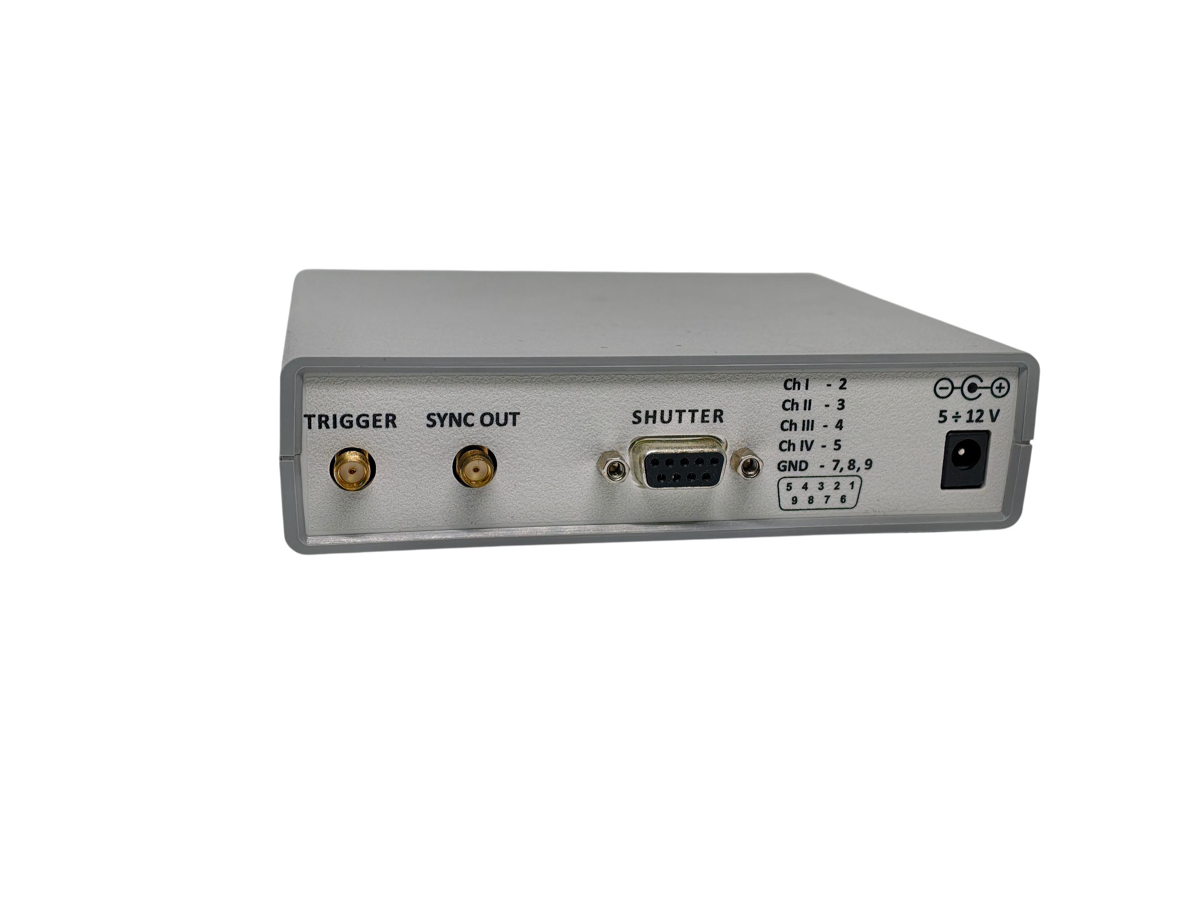 FTIR Shutter PQSD-4 back panel